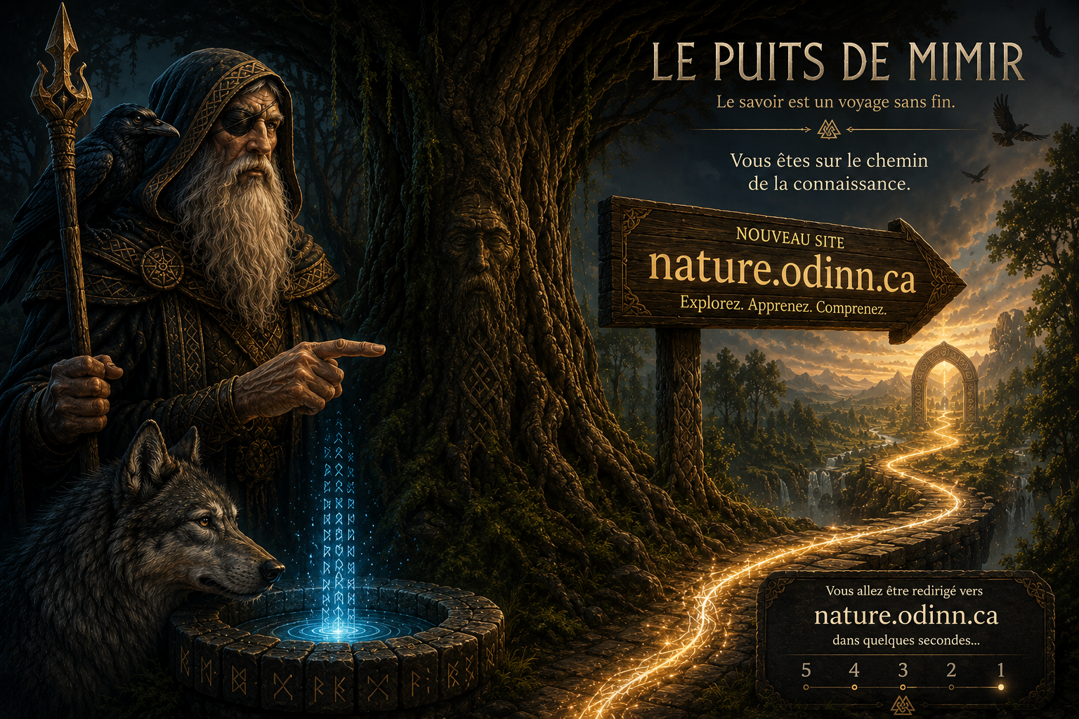 Odinn vous indique le chemin.